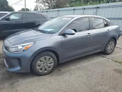 Salvage cars for sale at Moraine, OH auction: 2020 KIA Rio LX