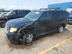 Salvage cars for sale at Woodhaven, MI auction: 2012 Ford Escape Limited