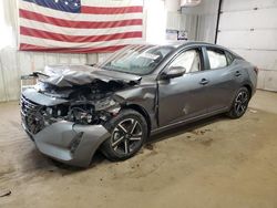 Salvage cars for sale from Copart Lyman, ME: 2024 Nissan Sentra SV