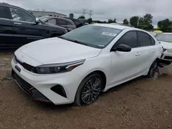 Salvage cars for sale at Elgin, IL auction: 2022 KIA Forte GT Line