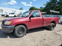 Salvage cars for sale from Copart Lyman, ME: 2002 Toyota Tundra