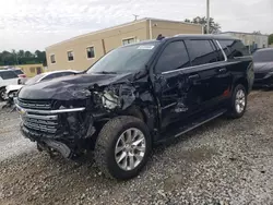 Chevrolet salvage cars for sale: 2022 Chevrolet Suburban C1500 Premier