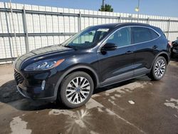 Ford salvage cars for sale: 2020 Ford Escape Titanium