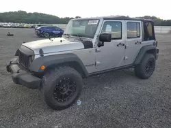 Jeep salvage cars for sale: 2015 Jeep Wrangler Unlimited Sport