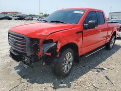 Salvage cars for sale at Cahokia Heights, IL auction: 2015 Ford F150 Super Cab