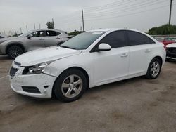 Vehiculos salvage en venta de Copart Miami, FL: 2012 Chevrolet Cruze LT