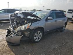 Salvage cars for sale at Indianapolis, IN auction: 2010 Subaru Outback 2.5I Premium