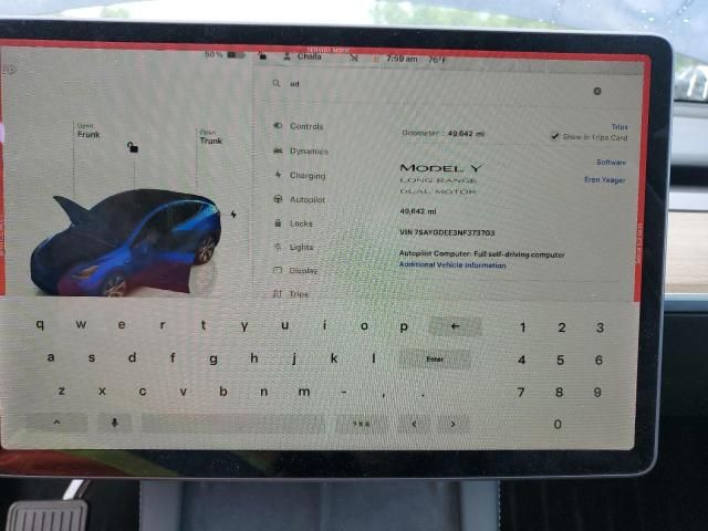 2022 Tesla Model Y