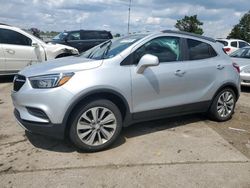 Salvage cars for sale at Woodhaven, MI auction: 2020 Buick Encore Preferred