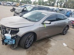 Salvage cars for sale at Bridgeton, MO auction: 2022 Chevrolet Malibu LT