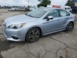 Salvage cars for sale at Woodhaven, MI auction: 2017 Subaru Legacy Sport