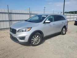 Salvage cars for sale at Lumberton, NC auction: 2017 KIA Sorento LX