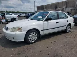 Salvage cars for sale from Copart Fredericksburg, VA: 2000 Honda Civic LX