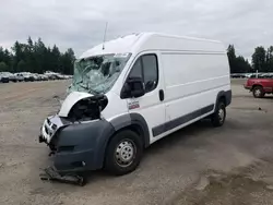 Salvage trucks for sale at Arlington, WA auction: 2017 Dodge RAM Promaster 2500 2500 High