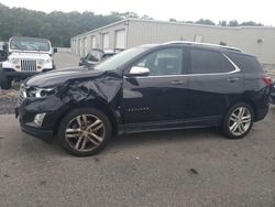 Salvage cars for sale at Exeter, RI auction: 2019 Chevrolet Equinox Premier