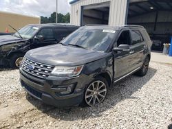 Salvage cars for sale at Ellenwood, GA auction: 2017 Ford Explorer Limited