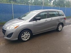Salvage cars for sale from Copart Atlantic Canada Auction, NB: 2014 Mazda 5 Touring