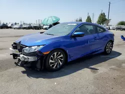 Salvage cars for sale at Rancho Cucamonga, CA auction: 2017 Honda Civic LX