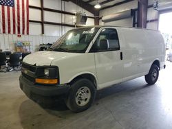 Salvage trucks for sale at Mendon, MA auction: 2013 Chevrolet Express G2500