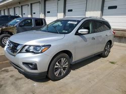 Nissan salvage cars for sale: 2017 Nissan Pathfinder S