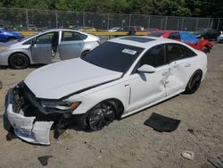 Salvage cars for sale at Waldorf, MD auction: 2016 Audi A6 Premium Plus