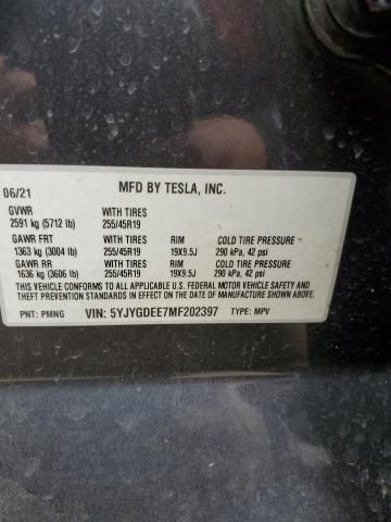 2021 Tesla Model Y