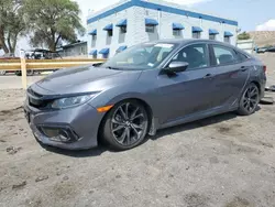 Honda salvage cars for sale: 2021 Honda Civic Sport