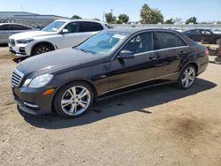 Salvage cars for sale at San Diego, CA auction: 2012 Mercedes-Benz E 350