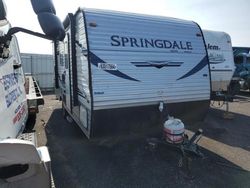 2020 Springdale Travel Trailer en venta en Mcfarland, WI