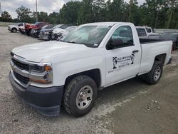 Salvage cars for sale at Savannah, GA auction: 2016 Chevrolet Silverado C1500