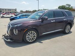 Salvage cars for sale at Wilmer, TX auction: 2020 Hyundai Palisade Limited