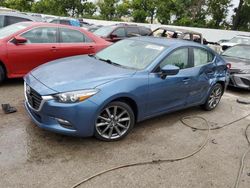 Salvage cars for sale at Bridgeton, MO auction: 2018 Mazda 3 Touring