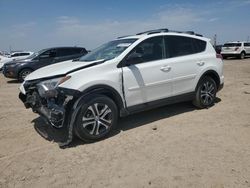 Salvage cars for sale at Amarillo, TX auction: 2017 Toyota Rav4 LE