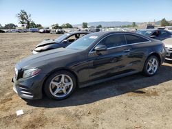 Salvage cars for sale at San Martin, CA auction: 2018 Mercedes-Benz E 400