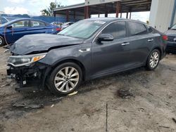 Salvage cars for sale at Riverview, FL auction: 2017 KIA Optima LX