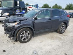 Salvage cars for sale at Walton, KY auction: 2018 Honda CR-V EX