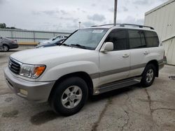 Toyota salvage cars for sale: 2000 Toyota Land Cruiser