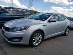 Salvage cars for sale at Littleton, CO auction: 2013 KIA Optima EX