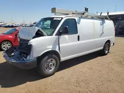 Salvage trucks for sale at Brighton, CO auction: 2016 GMC Savana G3500