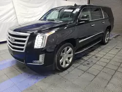 Salvage cars for sale at Dunn, NC auction: 2016 Cadillac Escalade ESV Luxury