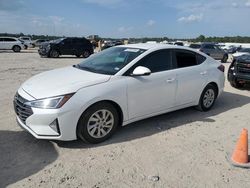 Salvage cars for sale at Houston, TX auction: 2020 Hyundai Elantra SE