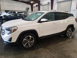 Salvage cars for sale at Avon, MN auction: 2019 GMC Terrain SLT