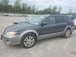 Salvage cars for sale at Leroy, NY auction: 2009 Subaru Outback 2.5I Limited