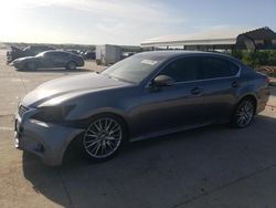 Salvage cars for sale at Grand Prairie, TX auction: 2014 Lexus GS 350