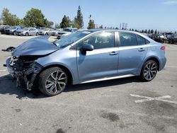 Salvage cars for sale at Rancho Cucamonga, CA auction: 2021 Toyota Corolla SE