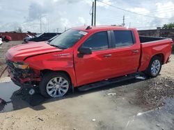 Chevrolet Silverado c1500 Custom salvage cars for sale: 2024 Chevrolet Silverado C1500 Custom