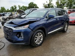 Salvage cars for sale from Copart Bridgeton, MO: 2019 Hyundai Santa FE SE