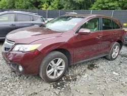 Salvage cars for sale at Waldorf, MD auction: 2014 Acura RDX Technology