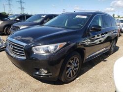 Salvage cars for sale at Elgin, IL auction: 2013 Infiniti JX35