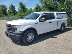 Salvage cars for sale from Copart Columbus, OH: 2017 Ford F150 Super Cab